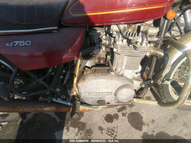 1980 KAWASAKI KZ750 VIN: KZ750B002897