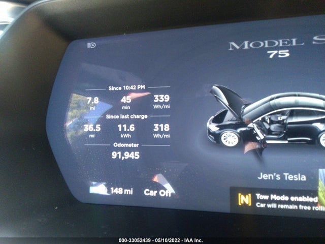 2016 Tesla Model S, VIN: 5YJSA1E1XGF154515