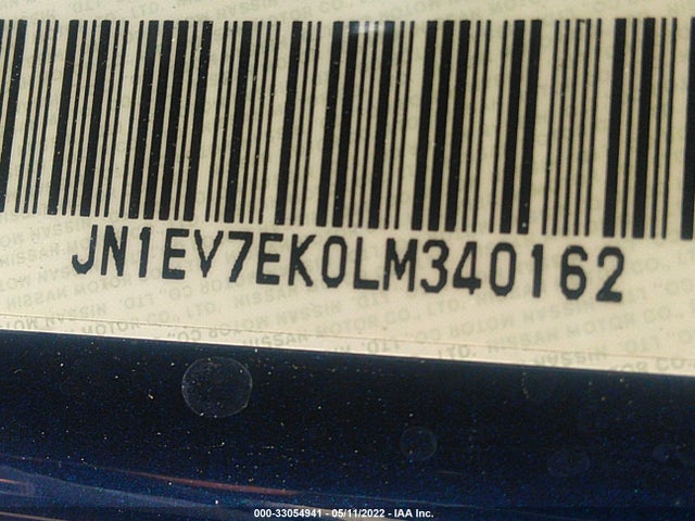 2020 Infiniti Q60, VIN: JN1EV7EK0LM340162