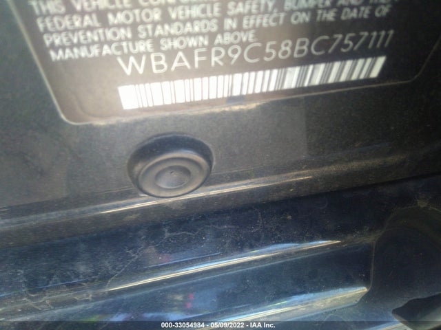 BMW 5 Series 550i 2011 WBAFR9C58BC757111 Image 10