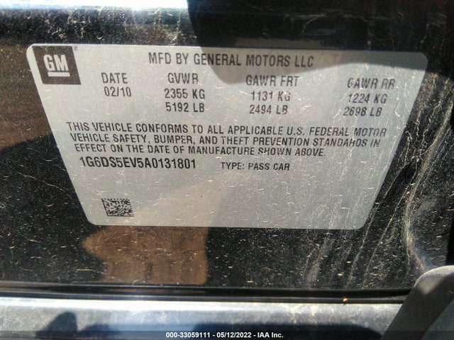Cadillac Cts Sedan Premium 2010 1G6DS5EV5A0131801 Image 14