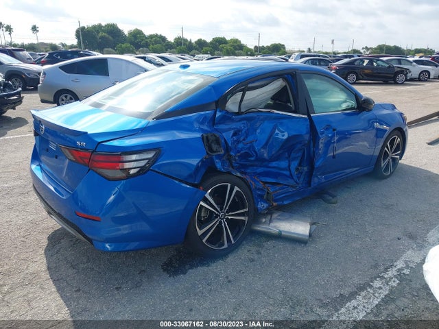 2021 NISSAN SENTRA SR VIN: 3N1AB8DV5MY209414