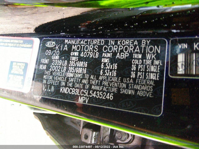 2020 Kia Niro, VIN: KNDCB3LC5L5435246