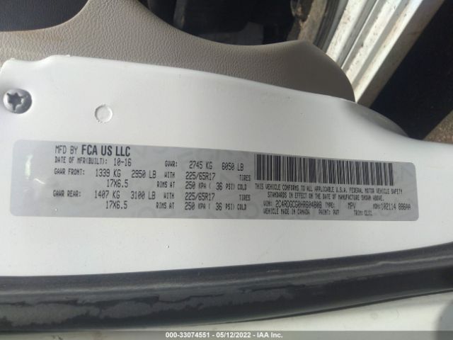 2C4RDGCG0HR604808 Dodge Grand Caravan Sxt