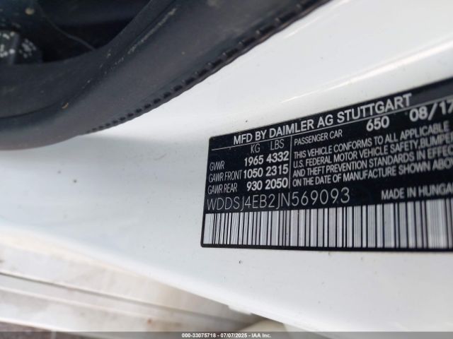 2018 MERCEDES-BENZ CLA 250 WDDSJ4EB2JN569093 Photo 8