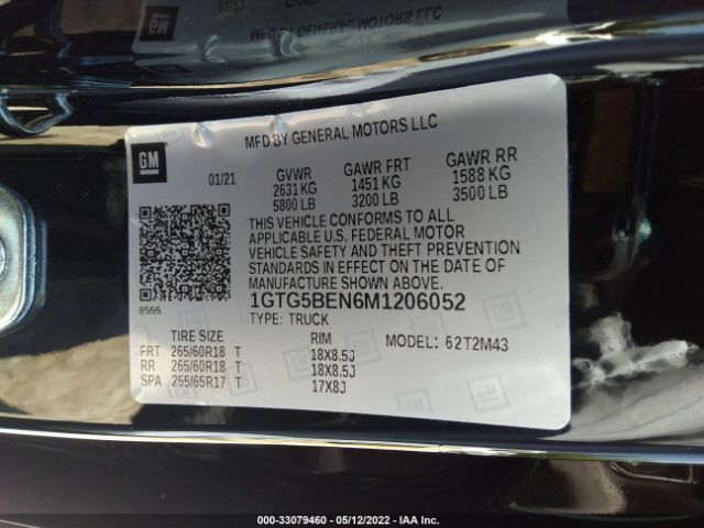 1GTG5BEN6M1206052 GMC Canyon 2wd Elevation Standard
