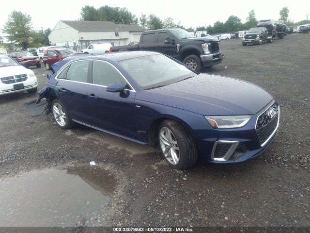 2020 Audi A4, VIN: WAUDNAF45LA040007