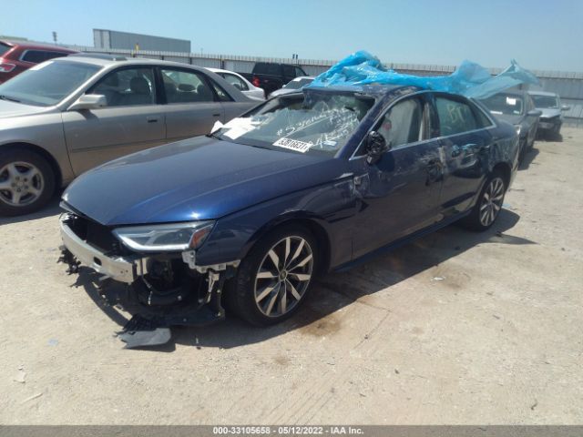 2021 AUDI A4 WAUABAF42MA052547 Photo 1