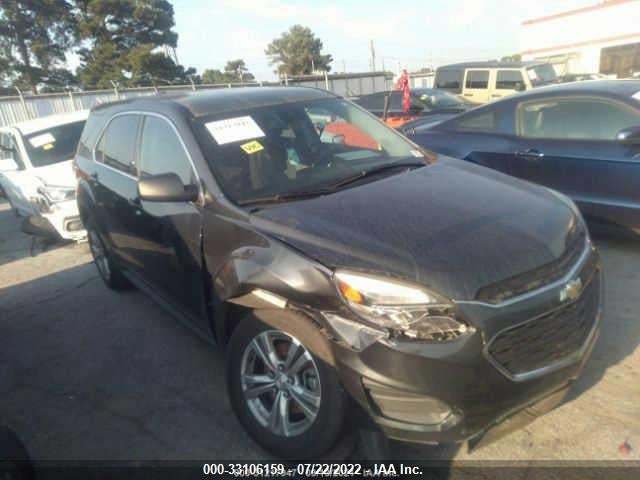 2017 Chevrolet Equinox Ls მანქანა იყიდება აუქციონზე, vin: 2GNALBEK7H1605321, აუქციონის ნომერი: 33106159