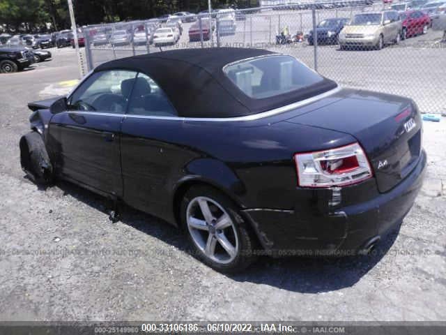 2007 AUDI A4 WAUDH48HX7K019596 Photo 2