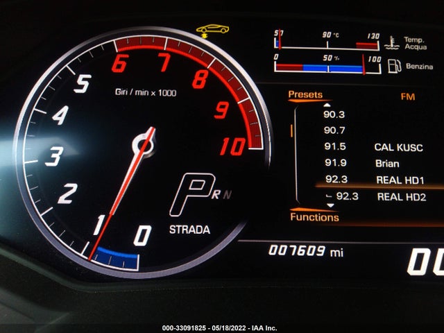 2018 Lamborghini Huracan, VIN: ZHWUD4ZF1JLA09398