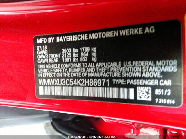 2019 Mini Hardtop, VIN: WMWXU3C54K2H86971