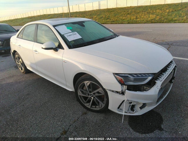 2021 Audi A4, VIN: WAUEAAF4XMA012771
