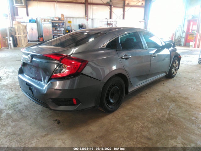 Honda Civic Sedan Lx 2018 19XFC2F51JE023151 Image 4