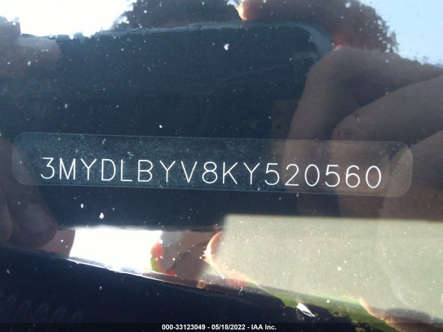 2019 Toyota Yaris, VIN: 3MYDLBYV8KY520560