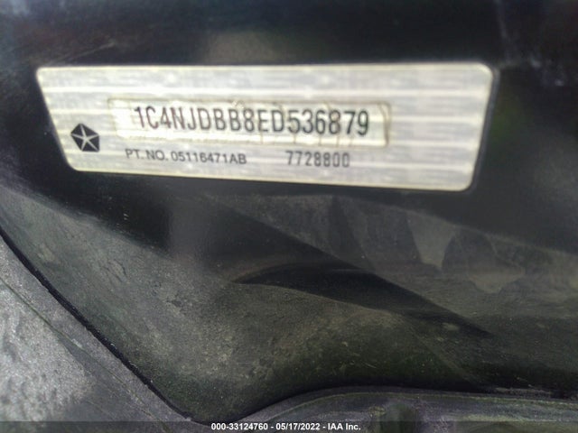 Jeep Compass Sport 2014 1C4NJDBB8ED536879 Image 10