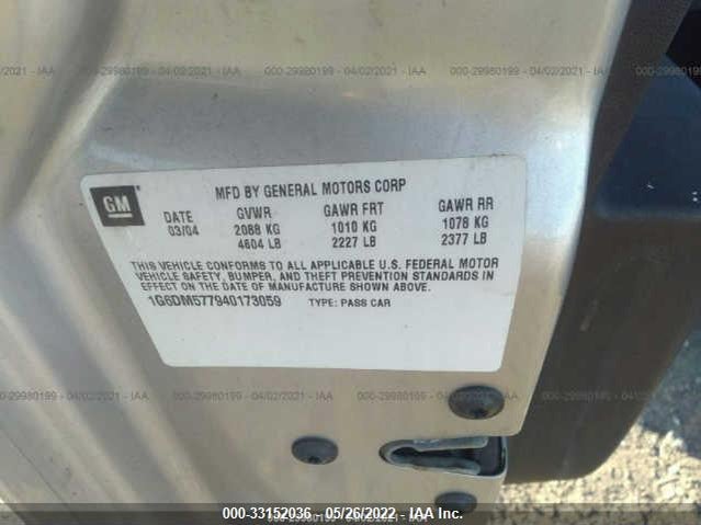Cadillac CTS 2004 1G6DM577940173059 Image 10