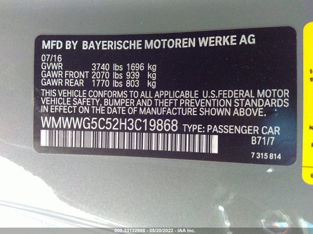 2017 Mini Roadster, VIN: WMWWG5C52H3C19868