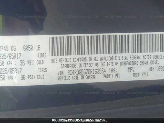 Dodge Grand Caravan Se 2016 2C4RDGBG7GR163954 Image 9