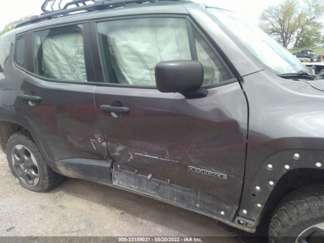 ZACCJBAW8GPC58862 Jeep Renegade Sport