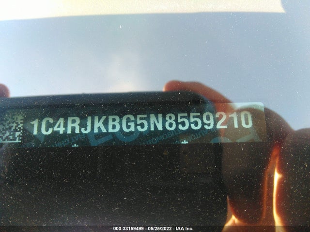 2022 Jeep Grand Cherokee, VIN: 1C4RJKBG5N8559210