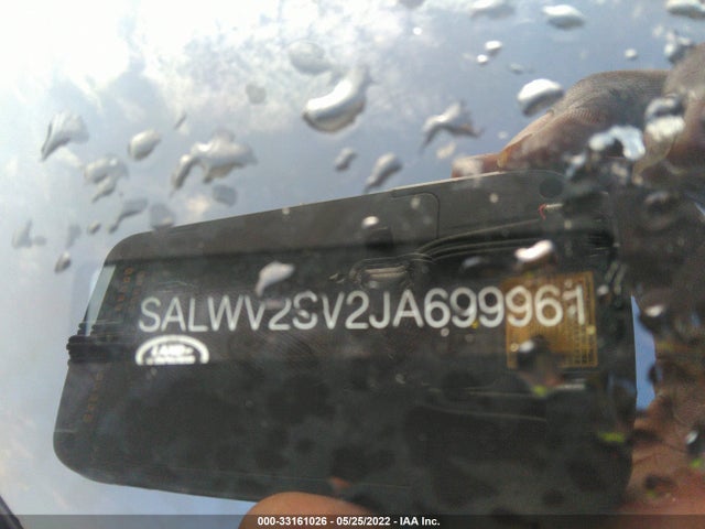 2018 Land Rover Range Rover Sport, VIN: SALWV2SV2JA699961