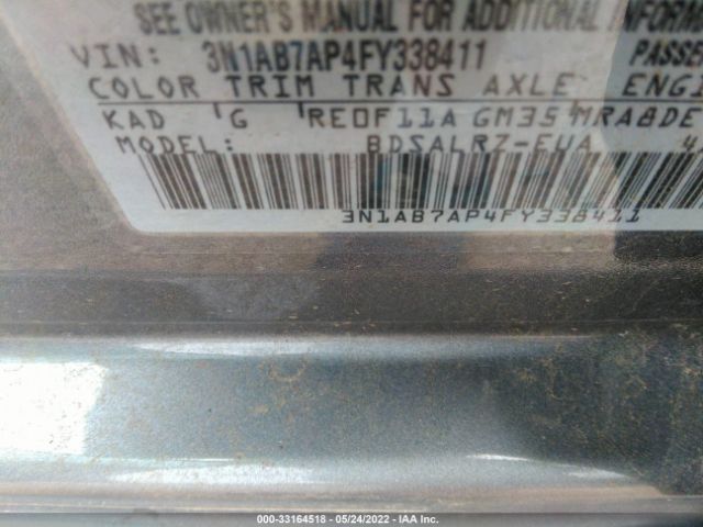 3N1AB7AP4FY338411 Nissan SENTRA SR