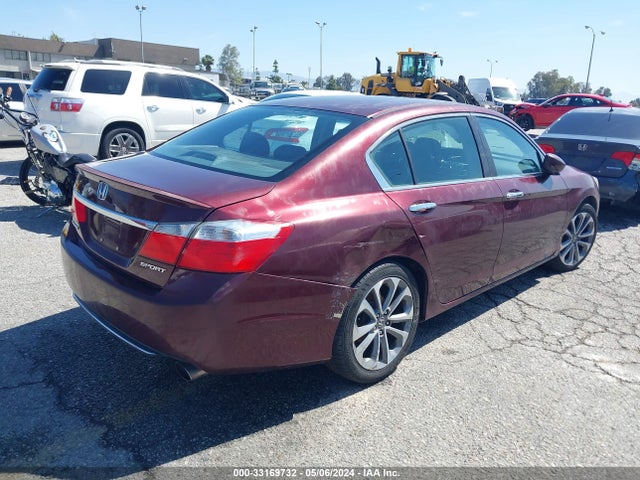 Honda Accord Sport 2014 1HGCR2F52EA188279 Image 4