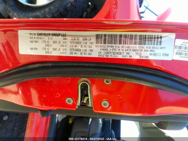 RAM 1500 Express 2014 1C6RR7KT8ES463617 Image 10