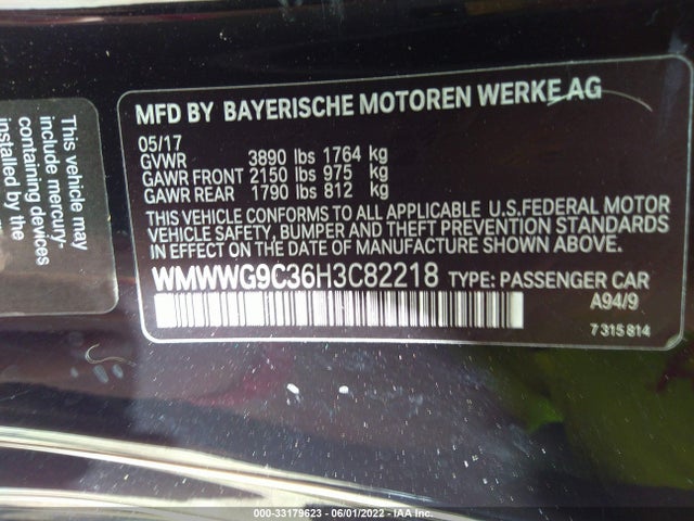2017 Mini Roadster, VIN: WMWWG9C36H3C82218