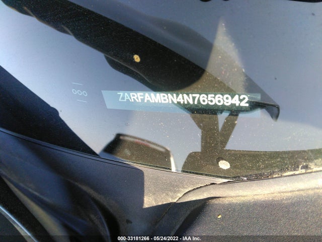 2022 Alfa Romeo Giulia, VIN: ZARFAMBN4N7656942