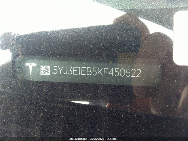 Tesla Model 3 Long Range/performance 2019 5YJ3E1EB5KF450522 Image 12