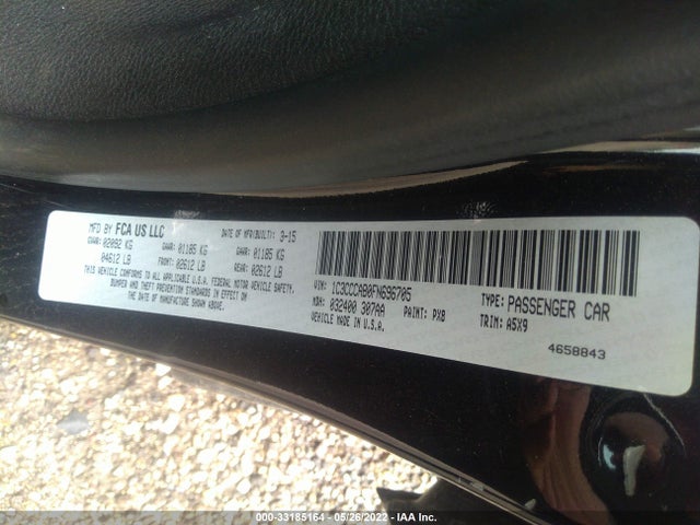 Chrysler 200 Limited 2015 1C3CCCAB0FN696705 Image 11