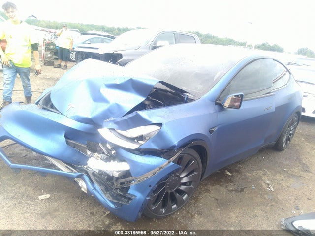 2020 TESLA MODEL Y VIN: 5YJYGDEF9LF039016