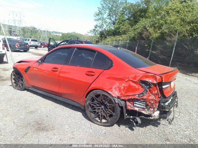 2022 BMW M3, VIN: WBS43AY04NFM39525