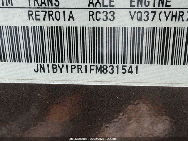 2015 Infiniti Q70, VIN: JN1BY1PR1FM831541