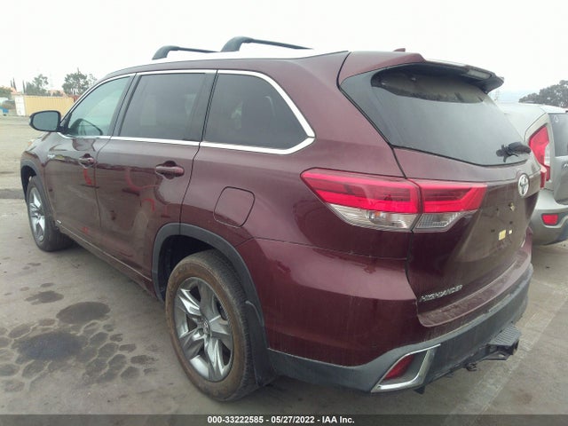 2019 Toyota Highlander, VIN: 5TDDGRFH3KS060417