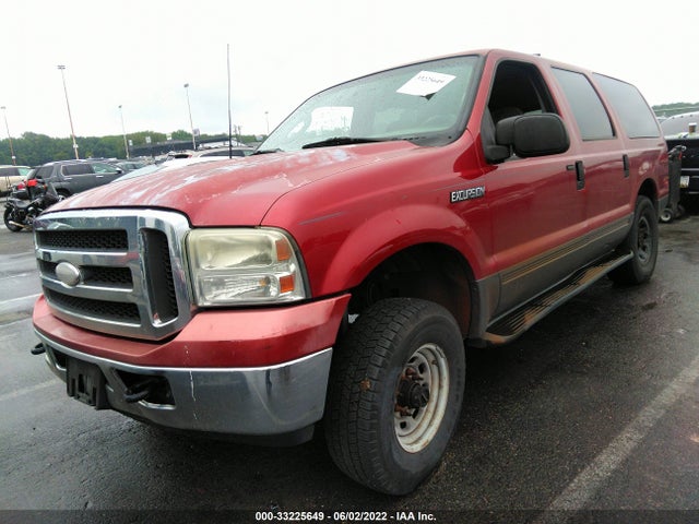 2005 FORD EXCURSION VIN: 1FMNU41S25EB36833