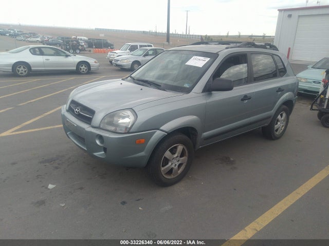 2006 HYUNDAI TUCSON VIN: KM8JM12B66U290948