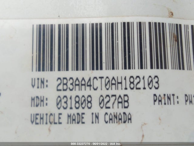 Dodge Charger Police 2010 2B3AA4CT0AH182103 Image 10