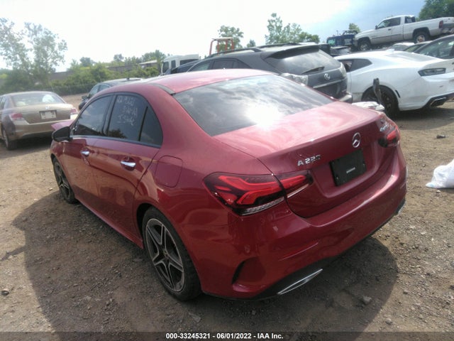 2021 Mercedes-Benz A-Class, VIN: W1K3G4FB9MJ292522