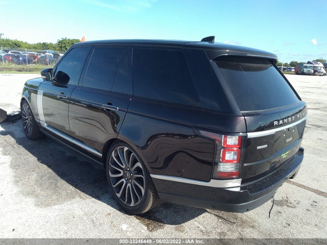 2017 Land Rover Range Rover, VIN: SALGV2FE7HA337407