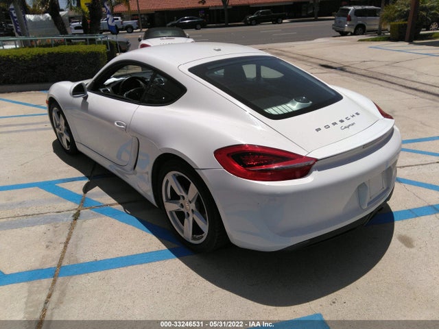 2016 Porsche Cayman, VIN: WP0AA2A83GK170966