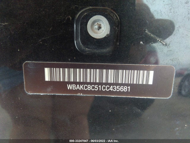 Aukcja sprzedaży 2012 Bmw 7 Series 750li Xdrive, vin: WBAKC8C51CC435681, numer aukcji: 33247847