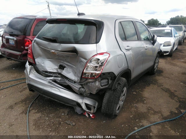 Chevrolet TRAX LS 2017 3GNCJKSB4HL279169 Image 4