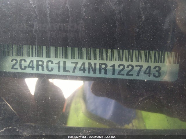 2022 Chrysler Pacifica Hybrid, VIN: 2C4RC1L74NR122743