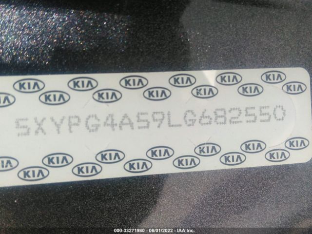 5XYPG4A59LG682550 KIA Sorento S V6