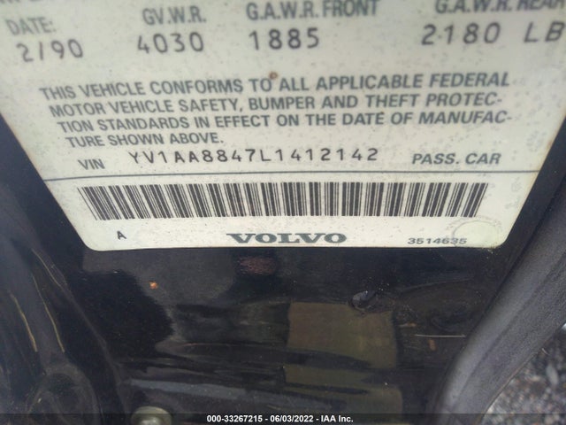 Volvo 240 Dl 1990 YV1AA8847L1412142 Image 10