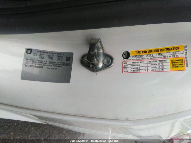 2G1FB1E31F9230120 Chevrolet Camaro 2ls