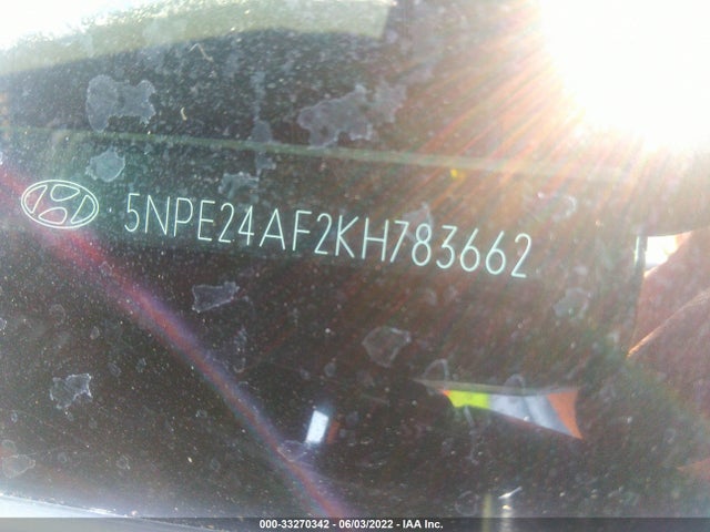 Hyundai SONATA SE 2019 5NPE24AF2KH783662 Image 10
